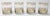 Georges Briard Vintage Mid Century Modern Style Gold Banded Lowball Glasses, Set of 4 For Sale - Image 4 of 9