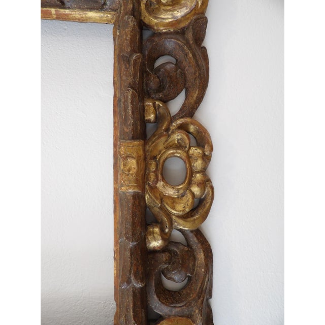 Gilded and Bronzed Wooden Frame, Central Italy, 1600s For Sale - Image 15 of 18