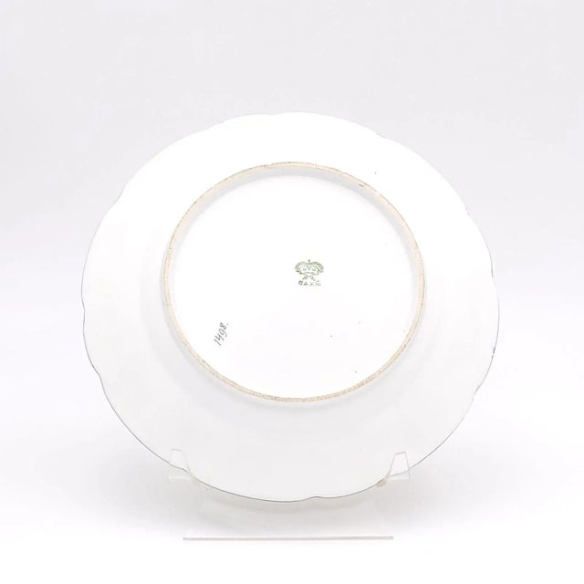 Traditional Pair of Dessert Plates, Germany Circa 1860 For Sale - Image 3 of 9