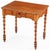 A French Faux Bamboo Pine and Maple Side Table, C. 1880. For Sale - Image 4 of 8