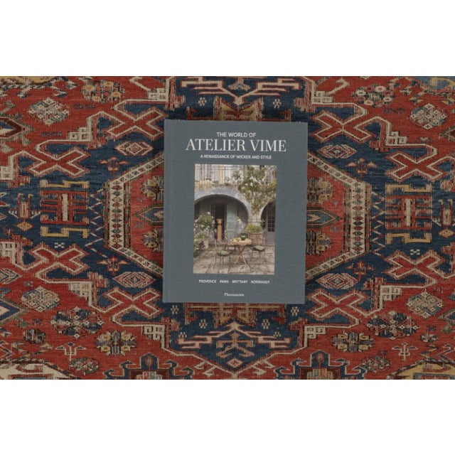 Navy Blue Vintage Soumak Dragon Rug With Dragon Soumak-Inspired Medallions - Rug & Kilim For Sale - Image 8 of 11