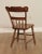 Grain Painted Plank Seat Dining Chairs - Set of 8 For Sale - Image 11 of 13