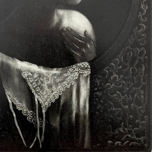 Takahashi Ushio 1998 Japanese Mezzotint Signed and Dated For Sale - Image 6 of 12