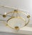 Antique Swedish Brass Fixture With Opaline Glass in the Neoclassic Manner For Sale - Image 9 of 10