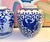 Mid 20th Century Small Blue and White Chinoiserie Porcelain Jars - A Pair For Sale - Image 10 of 11