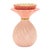 Add a playful pop of color and sculptural charm to your décor with this Floral Swirl Dolomite Candle Holder Vase Set....