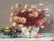 Still Life Oil Painting by Kiest Vukovic – Floral Arrangement with Chinoiserie Urn This exquisite still life by renowned...