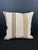 Turkish Hemp Pillow Cushion Natural Beige Brown Cushion Cover 20"x20" For Sale - Image 4 of 4