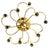 Mid-Century Brass 10-Light Chandelier from Honsel Leuchten, Germany, 1970s For Sale - Image 4 of 10