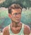 Portrait Oil Painting: Young Man, Ukrainian Art 1970s For Sale