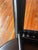 Metal Sossano Italian Postmodern Leather Dining Chairs For Sale - Image 7 of 8