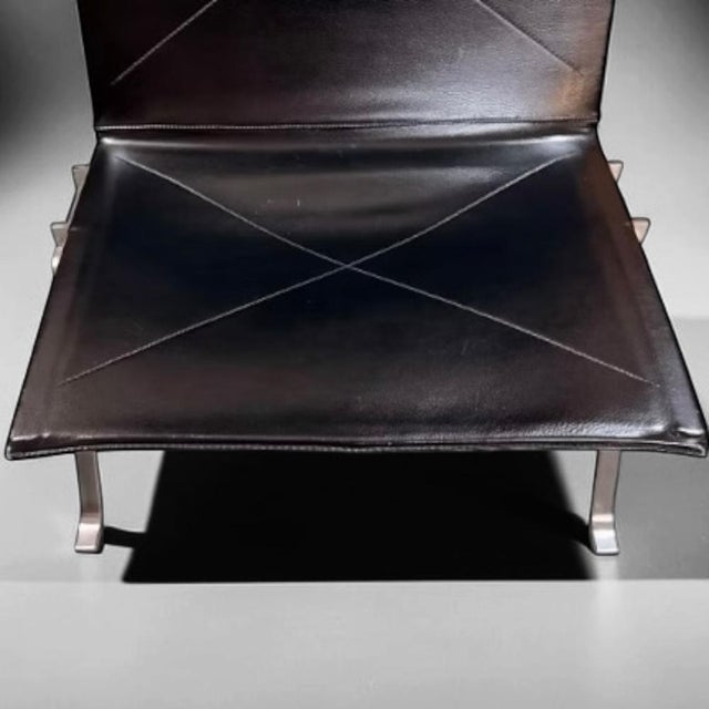 Fritz Hansen PK22 Lounge Chair by Poul Kjærholm for Fritz Hansen, Denmark, 1980s For Sale - Image 4 of 13