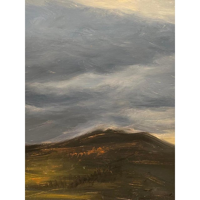 Claude Sauthier, Auvergne, 2, Oil on Wood, 1970s For Sale - Image 4 of 11