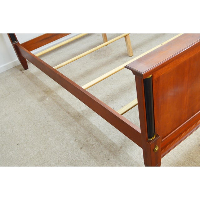 Late 20th Century Ethan Allen King Bedframe For Sale - Image 5 of 12