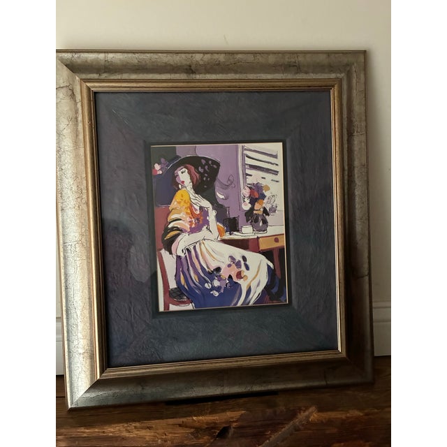 Designer-quality framed art pair featuring elegant figurative prints with rich color and depth, professionally custom...