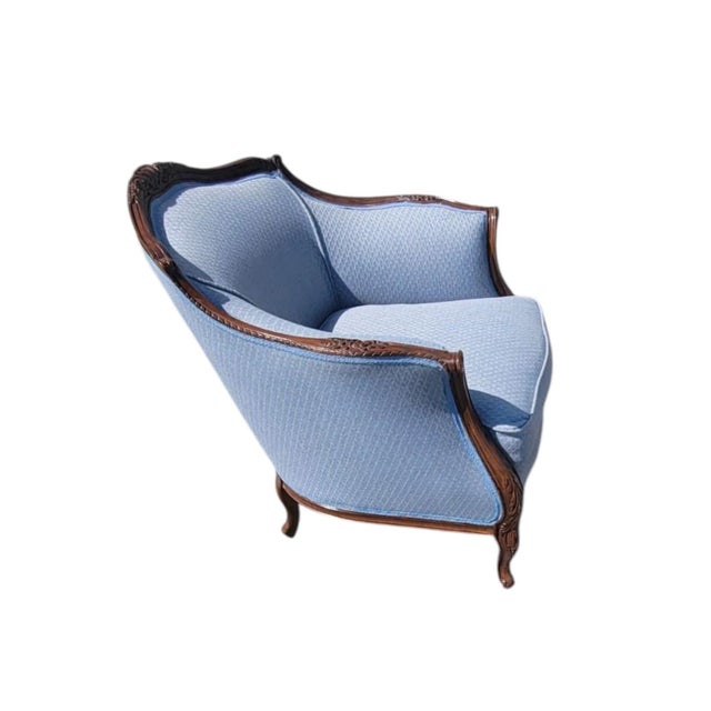 1930 Italian Club Living Room Chair Beachwood For Sale - Image 18 of 18