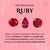 Bombe Style 1.20ct Ruby and Diamond Toi Et Moi 14k Gold Ring Size 9 For Sale - Image 15 of 17