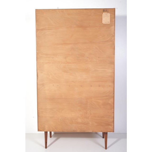 1960s Mid-Century Ash Wood Cabinet from Up Zavody, 1965 For Sale - Image 5 of 18