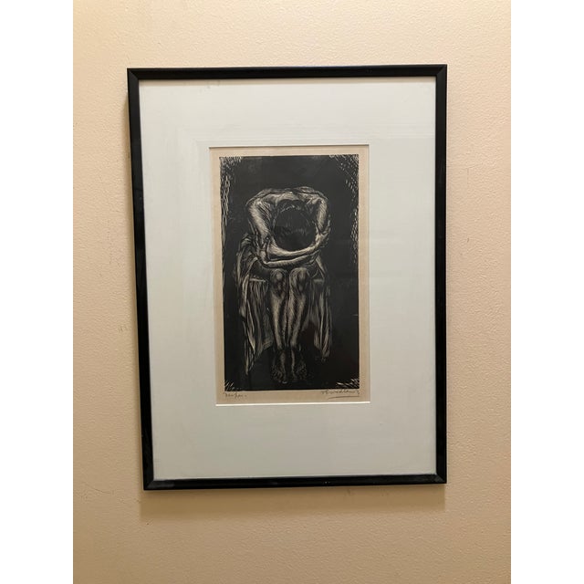 1930s Isaac Friedlander “Despair” For Sale - Image 5 of 5
