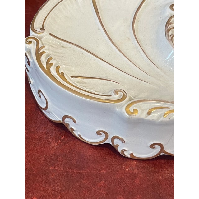 Art Nouveau Porcelain Inkwell, E. Porcher, Paris France, c.1900 For Sale - Image 13 of 17