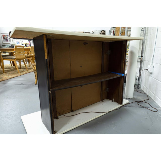 Vintage Handmade Light-Up Freestanding Dry Bar For Sale In Detroit - Image 6 of 6