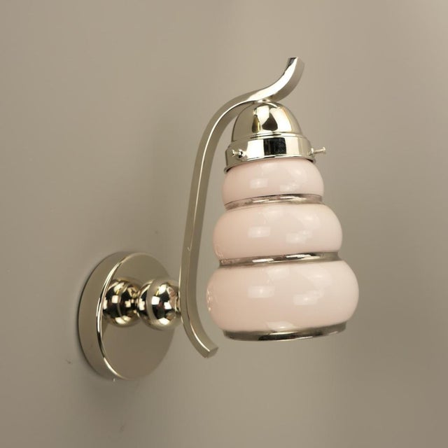 Art Deco French Wall Light, 1930s For Sale - Image 9 of 11