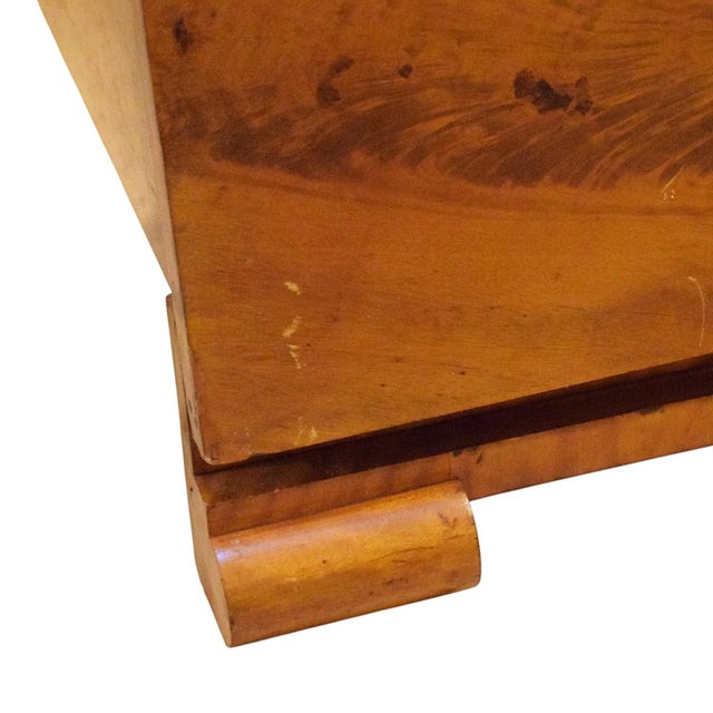 Art Deco Bed in Veneered Wood, 1920s For Sale - Image 12 of 13