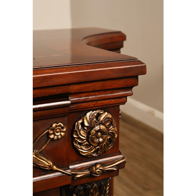 Wood EJ Victor Mahogany Neoclassical Louis XVI Style Sideboard For Sale - Image 7 of 18