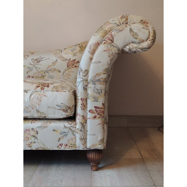 Late 20th Century Milling Road by Baker Chaise Lounge Chairish