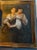 Realism Vintage Reproduction Painting-Oil on Canvas After William-Adolphe Bouguereau,”The Secret”-Beautiful Ornate Frame For Sale - Image 3 of 7