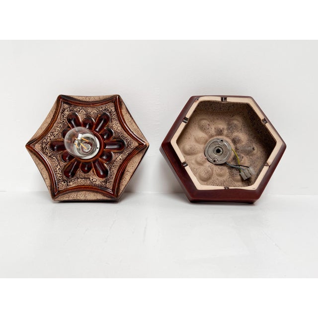 Vintage Wall Lamps from Hustadt Leuchten, 1970s, Set of 2 For Sale - Image 12 of 13
