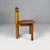 Italian Modern Wood and Brown Leather Chairs by Mobilgirgi, 1970s, Set of 6 For Sale - Image 3 of 18