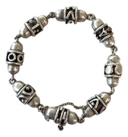 Example of Mexican Link and Chain Bracelets