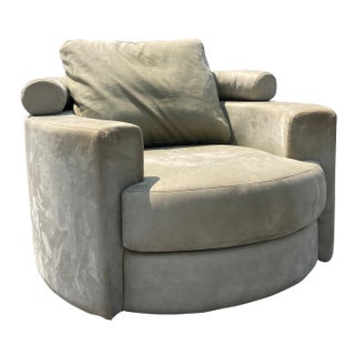 Roche Bobois Swivel Chair For Sale