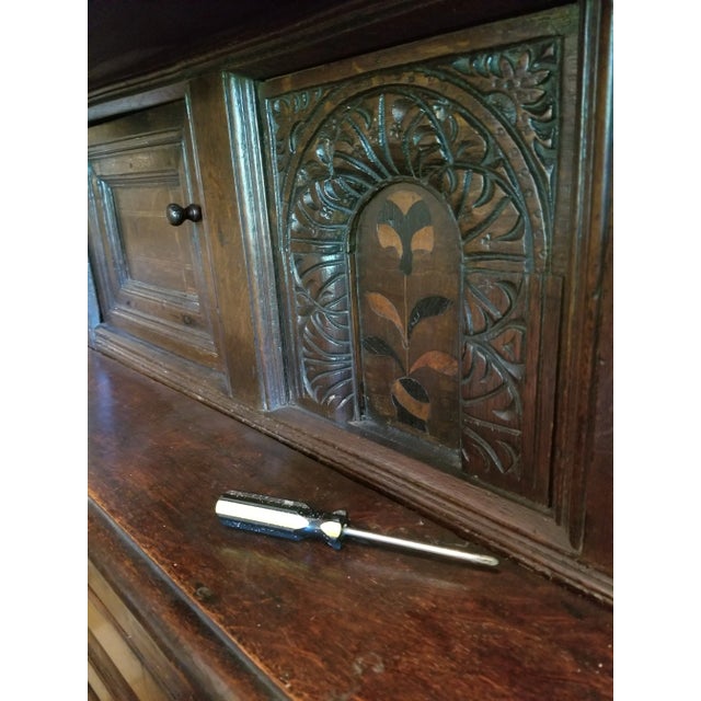 This will become the -rightfully deserved- centerpiece of whatever room you put it in. Beautiful dark warm wood with...