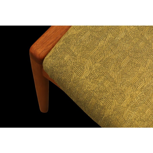 Teak Stool with Adjustable Seat., 1960s For Sale - Image 6 of 11