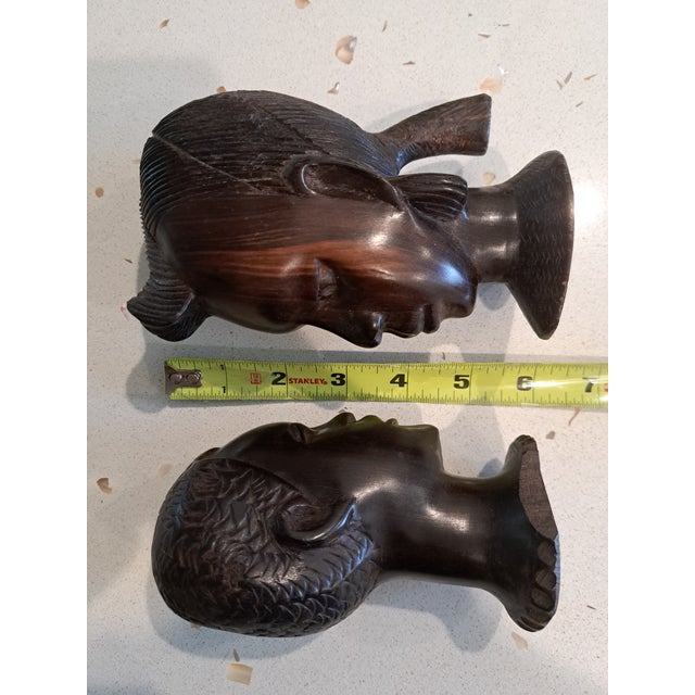 Mid 20th Century Wood Sculptures For Sale - Image 10 of 11