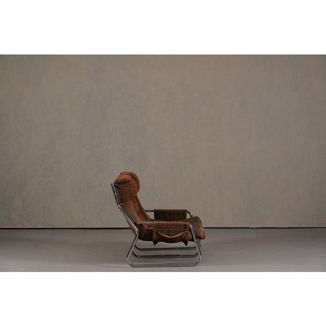 Mid-Century Armchair and Sofa Set by Gillis Lundgren for Ikea, Sweden, 1970s, Set of 2 For Sale - Image 4 of 18