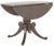 Wood Drop Leaf Dining Table in Grey Wash For Sale - Image 7 of 9