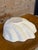 Vintage American Glazed Pottery Large White Clamshell Centerpiece Bowl For Sale - Image 11 of 12