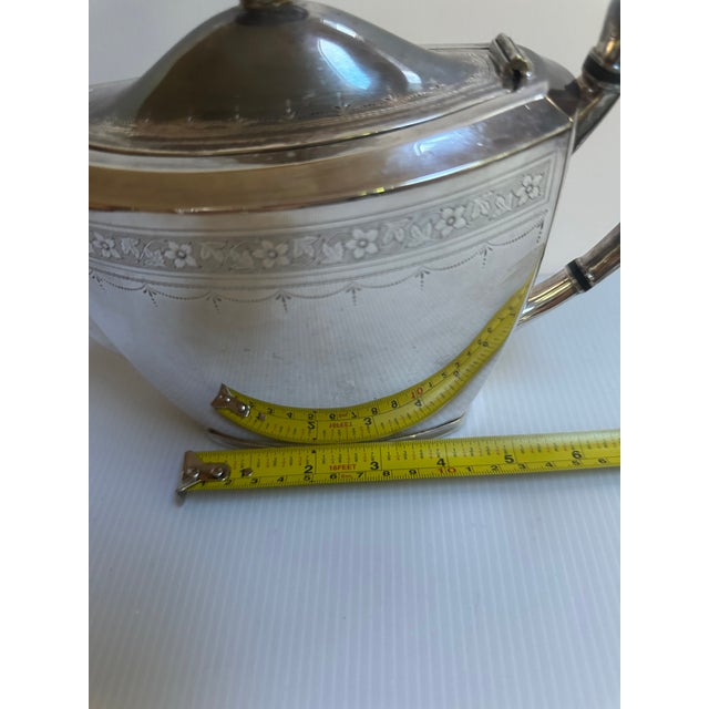 Vintage Paul Revere 1927 Community Silver Plate Rare Art Deco Tea/Coffee Pot For Sale - Image 18 of 18