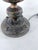 1970s Large Brutalist Thick Glass and Metal Table Lamp by Longobard, Italy, 1970s For Sale - Image 5 of 18