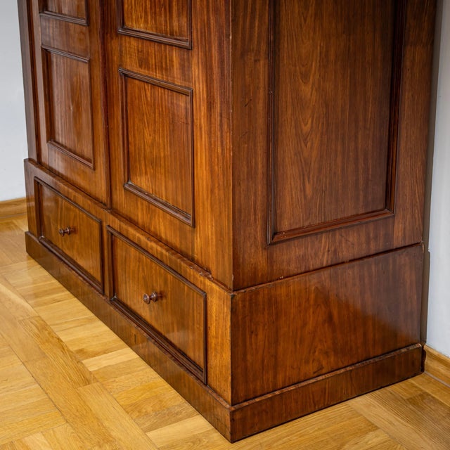 Biedermeier Cabinet attributed to G L E Laves, Hanover, Germany, 1820s-1840s For Sale - Image 9 of 13