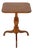 American Mahogany Tripod Table For Sale