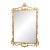 Friedman Brothers Ornate Gold Finish Frame Mirror For Sale
