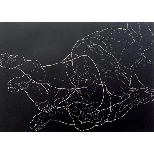 Luiza Kasprzyk, The Clash, 2021, Linocut For Sale