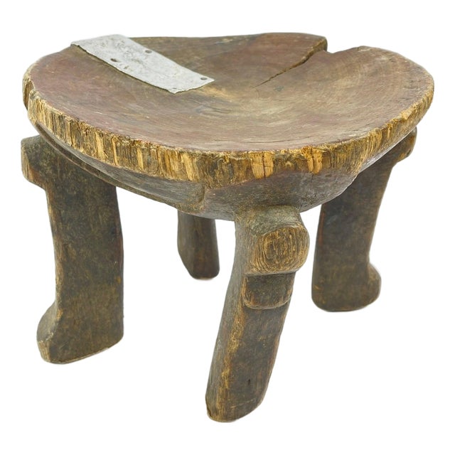 Early 20th Century Lobi Stool Burkina Faso For Sale