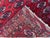 Red Turkmen Bokhara Hand-Knotted Wool Rug - 3'6" X 5'3" For Sale - Image 12 of 12