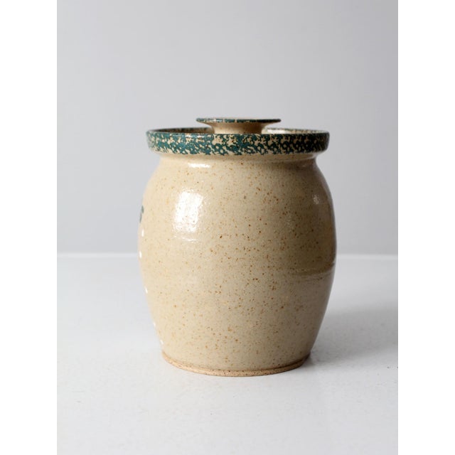 Vintage Handmade Holiday Cookie Jar For Sale - Image 11 of 11