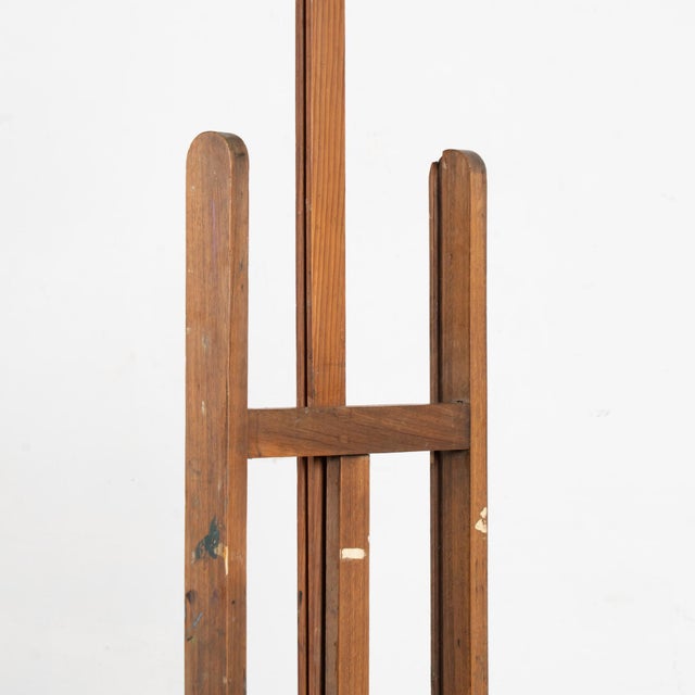 Late 19th Century Antique Wood Painter's Easel For Sale - Image 4 of 15